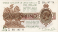 Treasury 1 Pound, from 1923